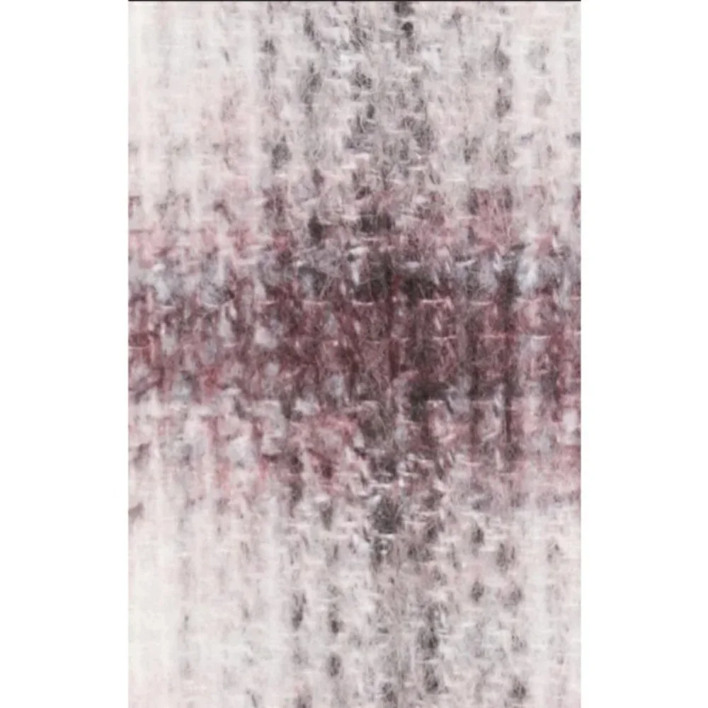 💕VERONICA BEARD💕 Deena Plaid Double-Breasted Dickey Coat ~ Bordeaux Large NWOT - Picture 12 of 16